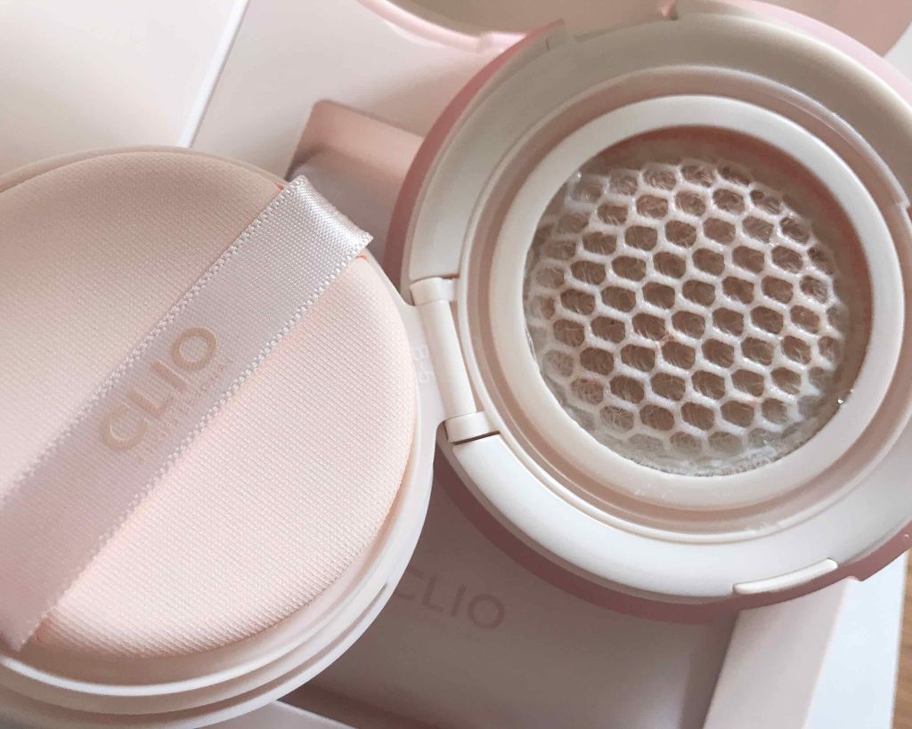 NUDISM MOIST COVER CUSHION/CLIO/クッションファンデーションを使ったクチコミ(2枚目)