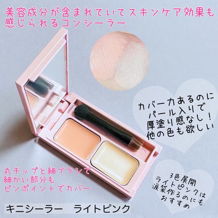 フーミー キニシーラー/WHOMEE/パレットコンシーラーを使ったクチコミ(3枚目)