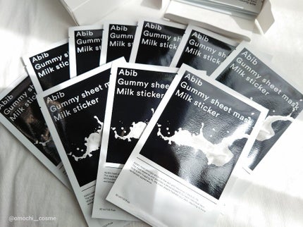 ガムシートマスク コラーゲン※10ミルク※11ステッカー/Abib /シートマスク・パックを使ったクチコミ(2枚目)