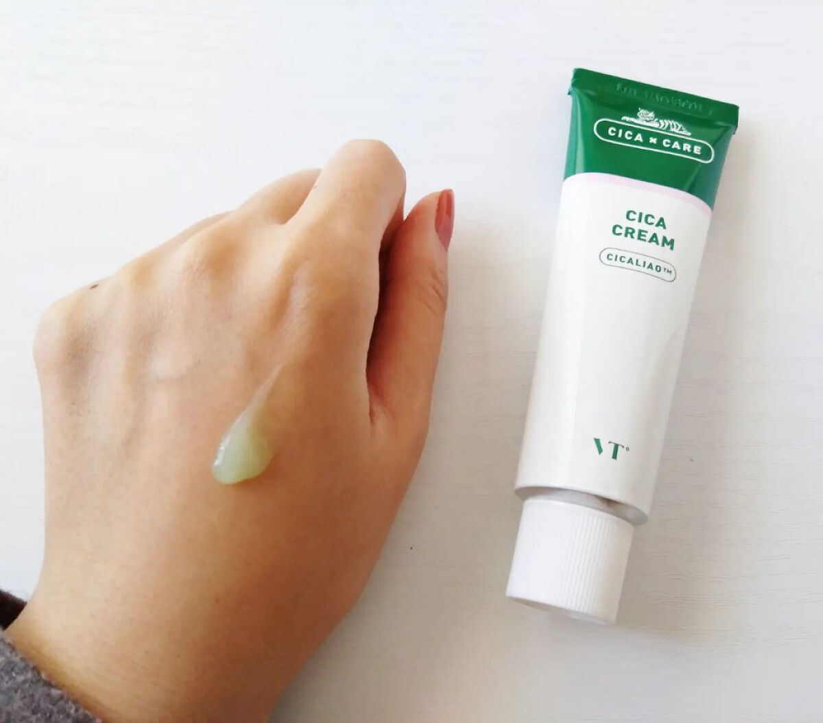 CICA クリーム/VT/フェイスクリームを使ったクチコミ（2枚目）