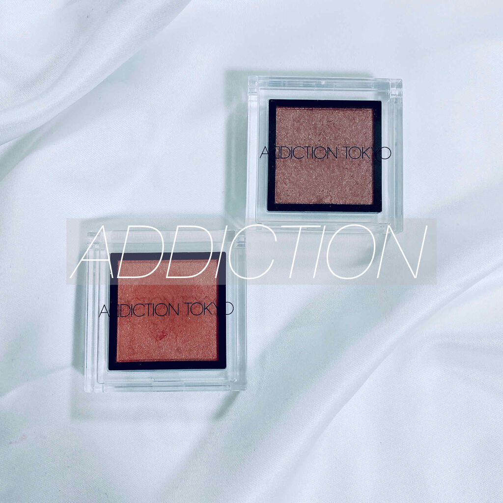 ザ アイシャドウ L 166 Acidic Red/ADDICTION/単色アイシャドウを使ったクチコミ（1枚目）