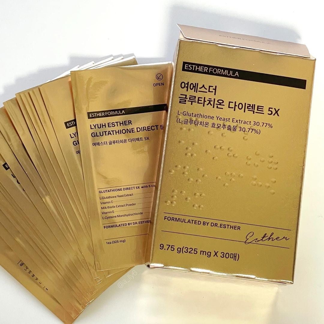 ヨエスターグルタチオンダイレクト5X/ESTHER FORMULA/美容サプリメントを使ったクチコミ(2枚目)