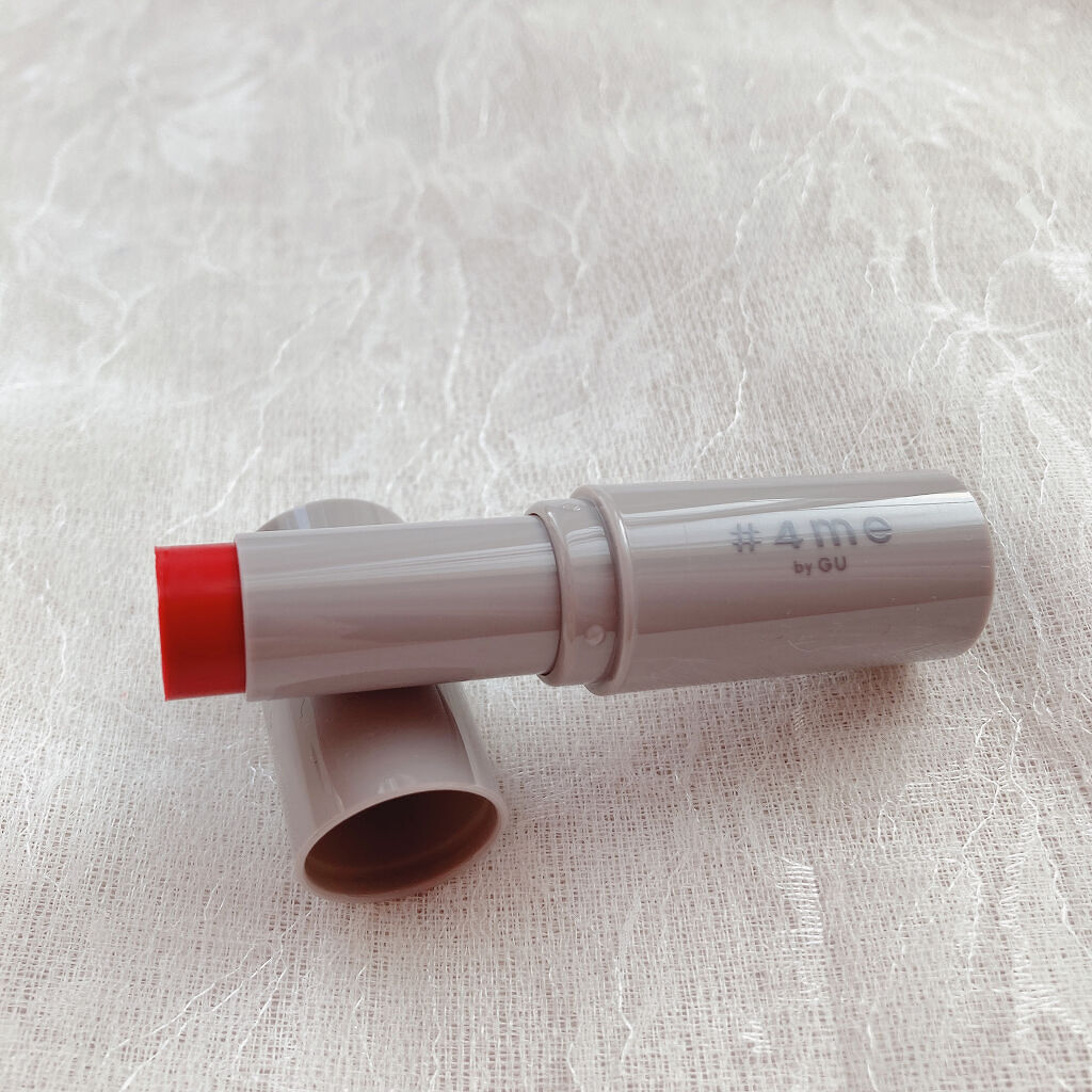 リップスティック/#4me by GU/口紅を使ったクチコミ（3枚目）
