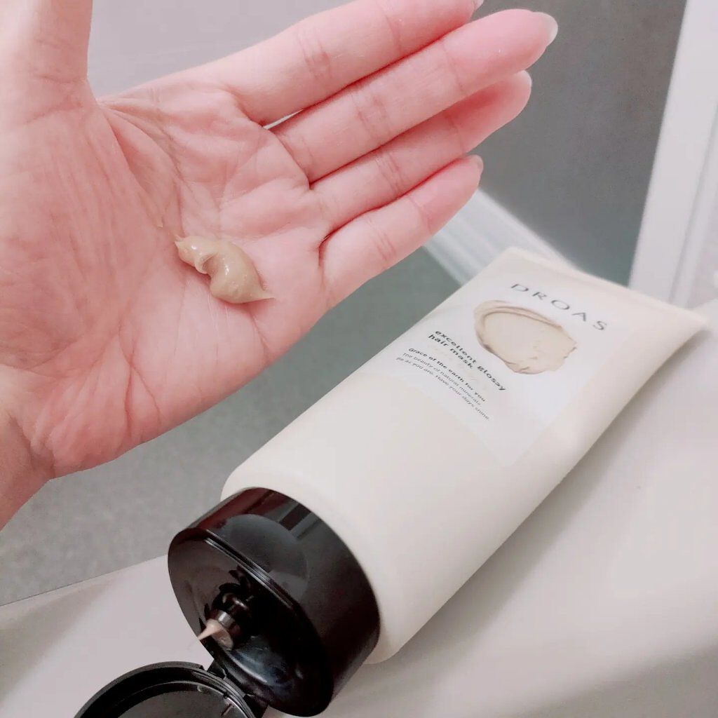 クレイヘアマスク エクセレントグロッシー/DROAS/ヘアマスク・ヘアパックを使ったクチコミ（2枚目）