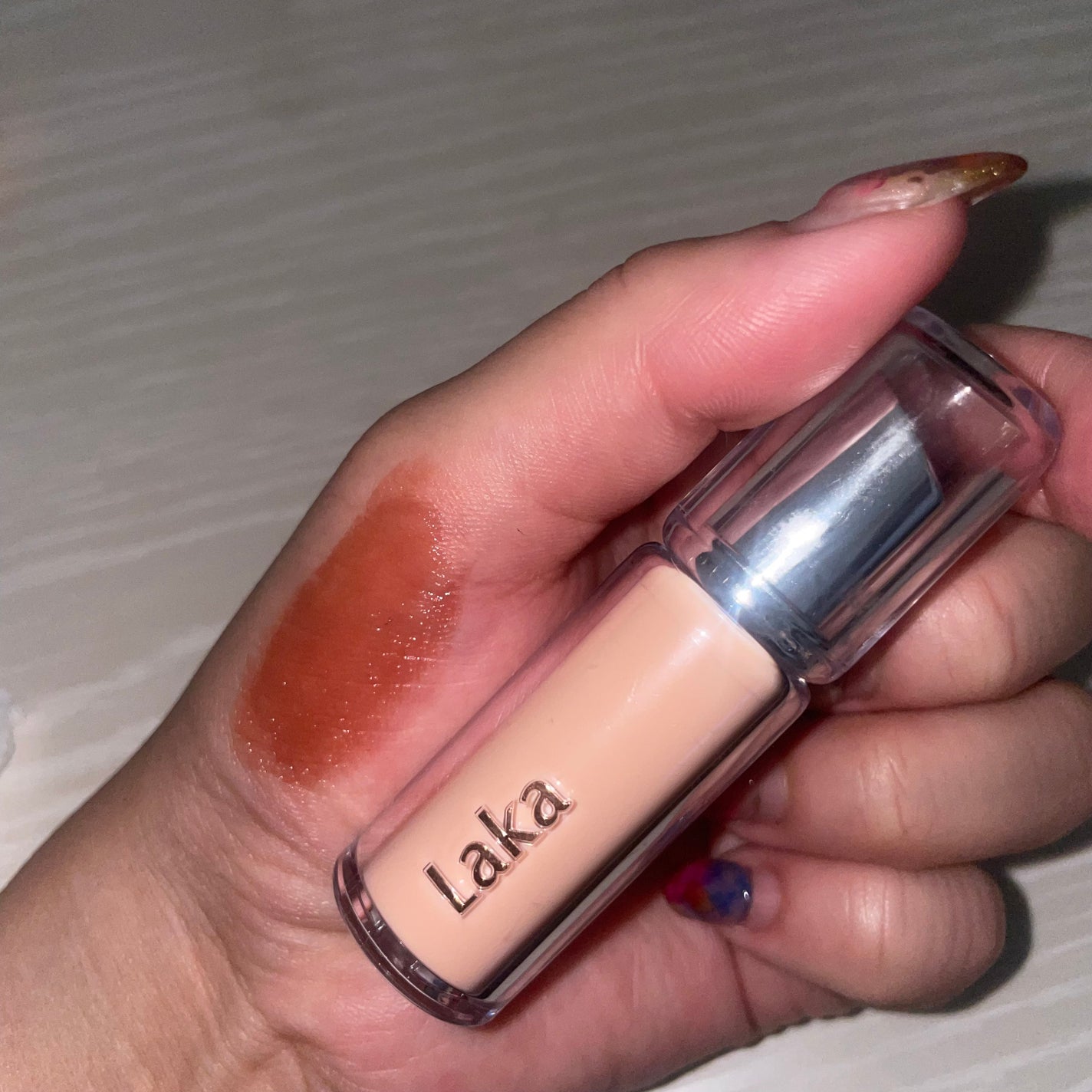 ボンディンググロウリップスティック/Laka/口紅を使ったクチコミ(1枚目)