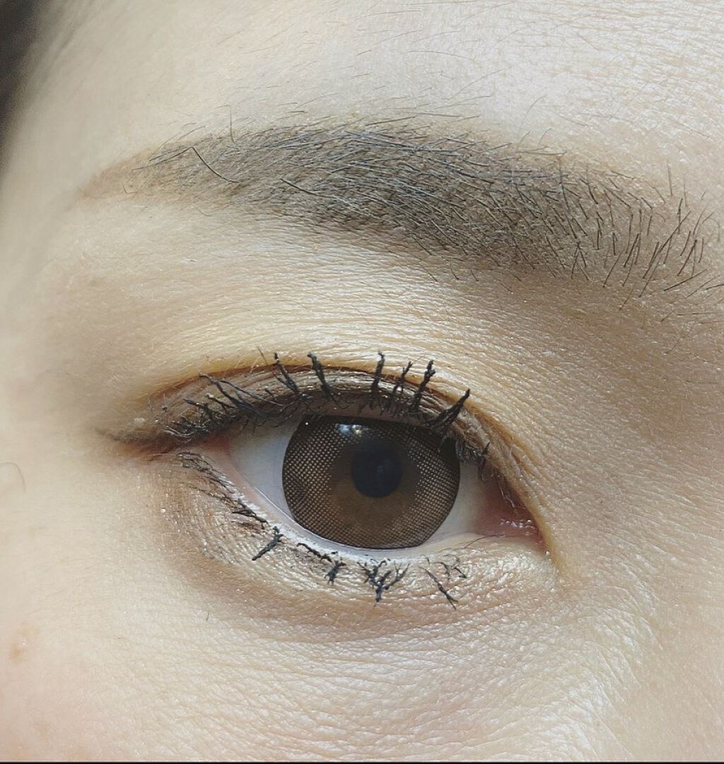 ダブルエンドアイブロウブラシ熊野筆/&be/メイクブラシを使ったクチコミ(5枚目)