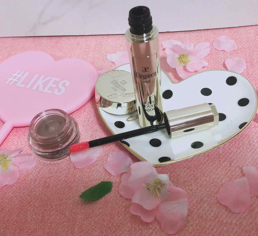 エレガンス リクイッド ルージュ ビジュー/Elégance/口紅を使ったクチコミ（1枚目）