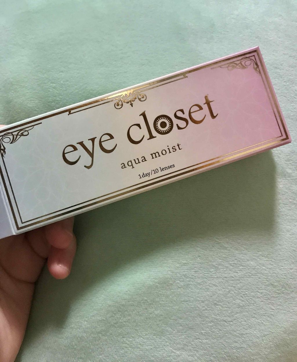 eye closet AQUA MOIST UV 1day/EYE CLOSET/ワンデー（１DAY）カラコンを使ったクチコミ（1枚目）