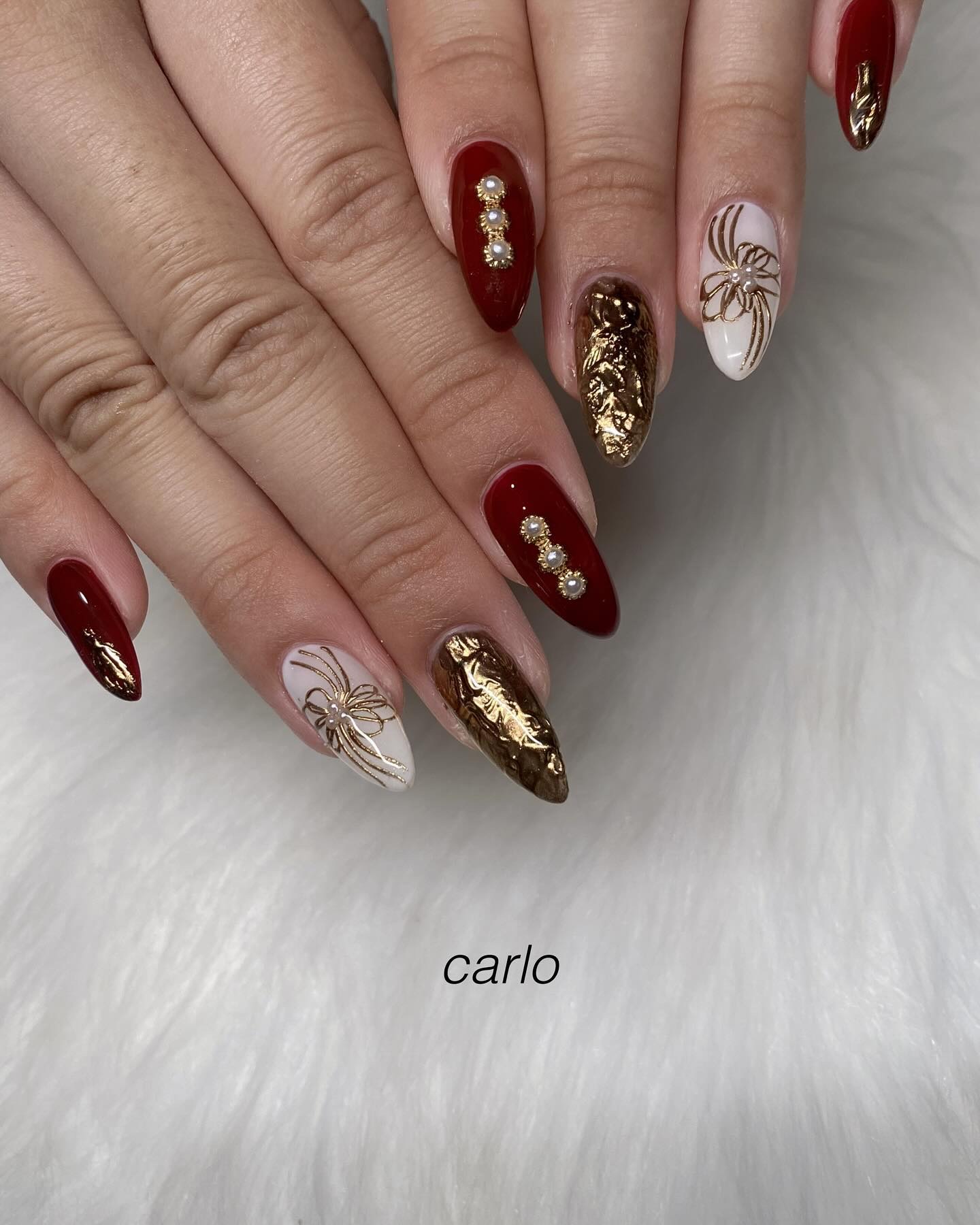 #ネイル,#手書きネイル,#ニュアンスネイル,#マグネットネイル,#トレンドネイルのネイルデザイン