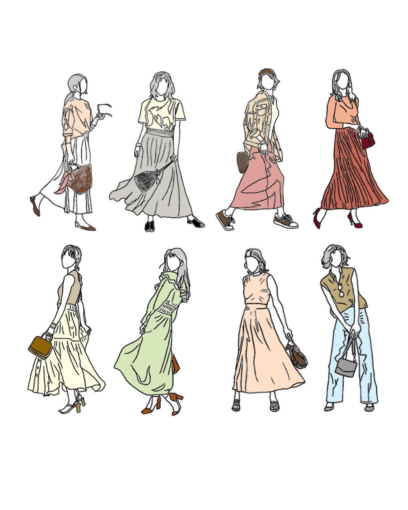 はる/横浜パーソナルカラーアナリスト on LIPS 「.2024年春夏🌷イエベ秋さんにおすすめのトレンドカラー配色8..」(3枚目)