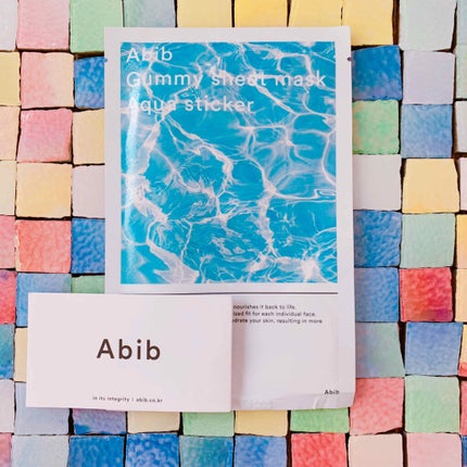 ガムシートマスク アクアステッカー/Abib /シートマスク・パックを使ったクチコミ(1枚目)