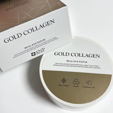 GOLD COLLAGEN DUAL EYE PATCH/SNP/アイケア・アイクリームを使ったクチコミ（1枚目）
