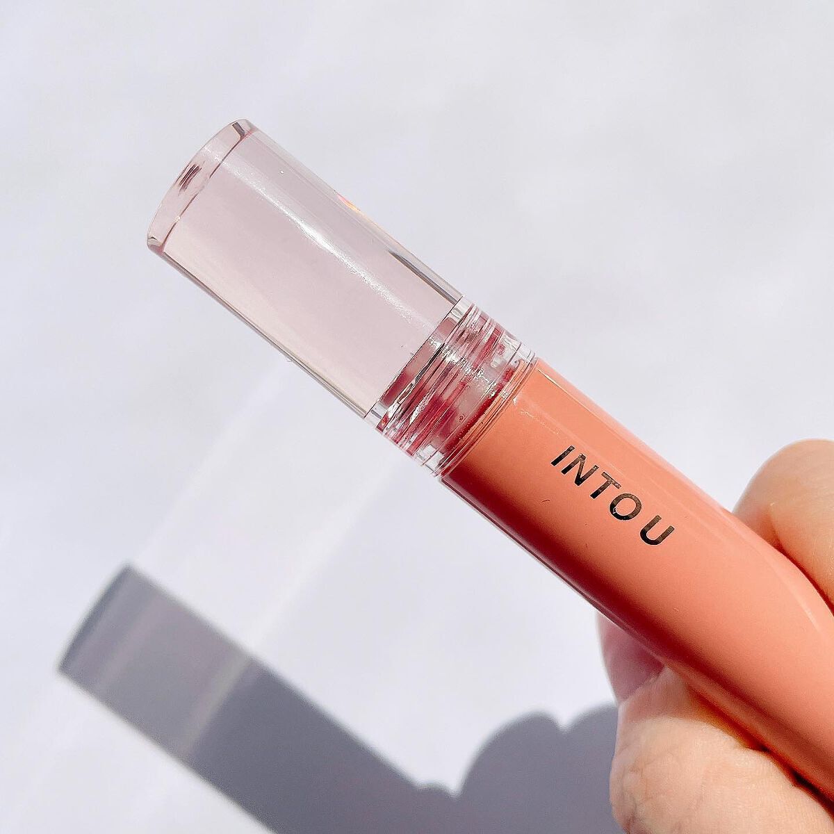 ウォーターリフレクティングリップティント/INTO U/リップティントを使ったクチコミ(2枚目)
