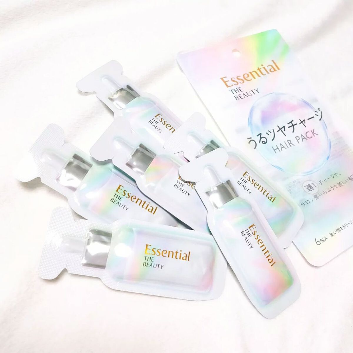 ザビューティ うるツヤチャージヘアパック/エッセンシャル/ヘアマスク・ヘアパックを使ったクチコミ（1枚目）