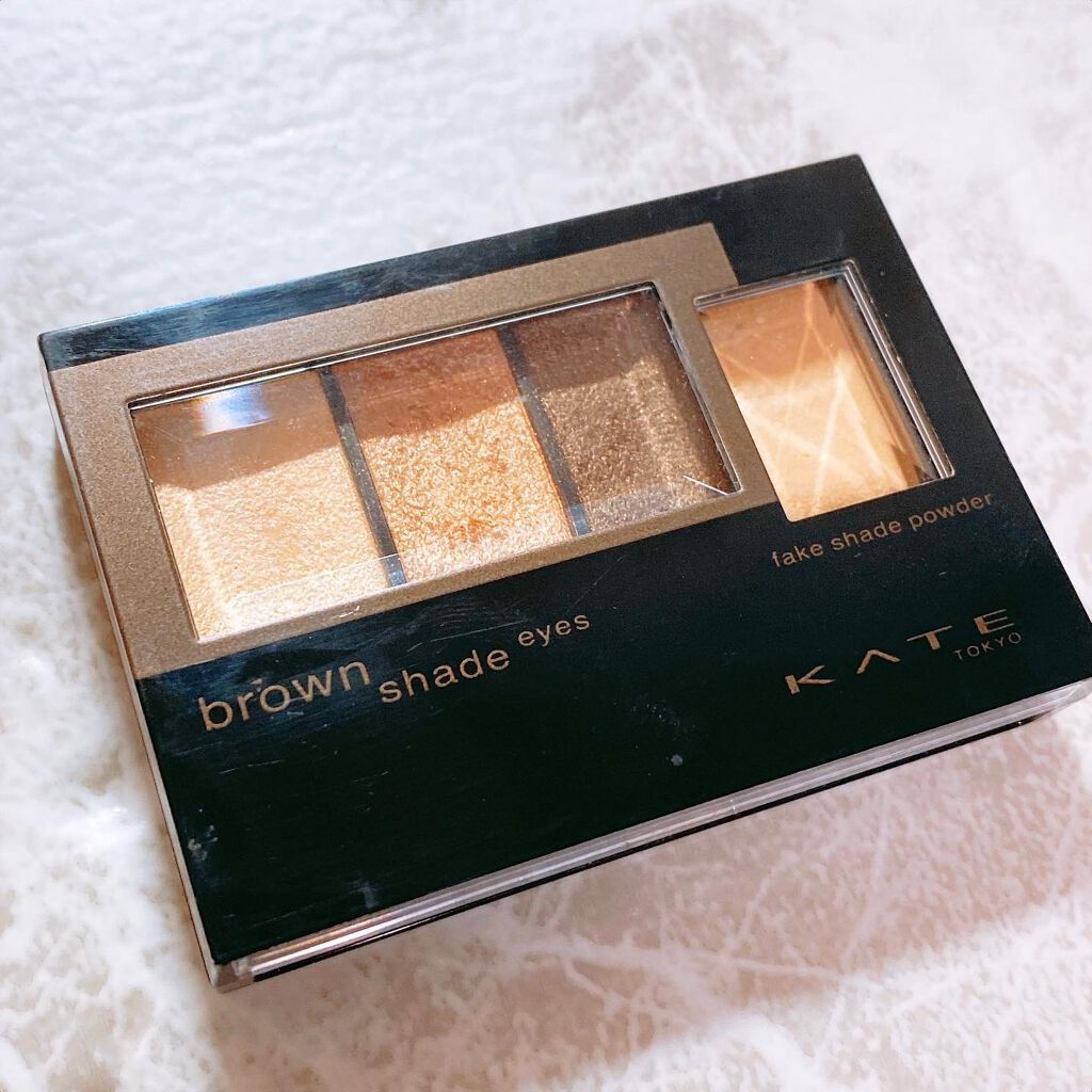 ブラウンシェードアイズ/KATE/アイシャドウパレットを使ったクチコミ（2枚目）