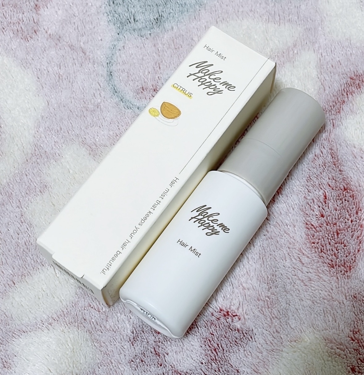 メイクミーハッピー ヘアミスト CITRUS/キャンメイク/ヘアミストを使ったクチコミ（2枚目）