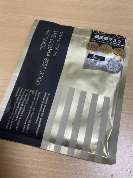 ザ・ダーマ ベストVC100プラスレチノール/クオリティファースト/シートマスク・パックを使ったクチコミ(1枚目)