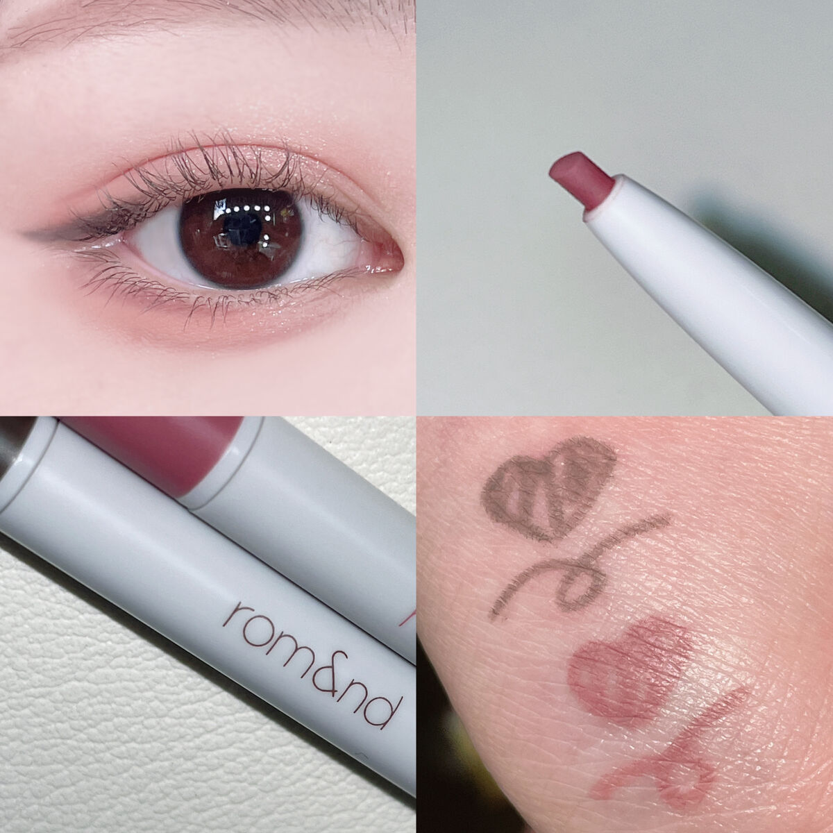 ジューシーラスティングティント/rom&nd/リップティントを使ったクチコミ（3枚目）