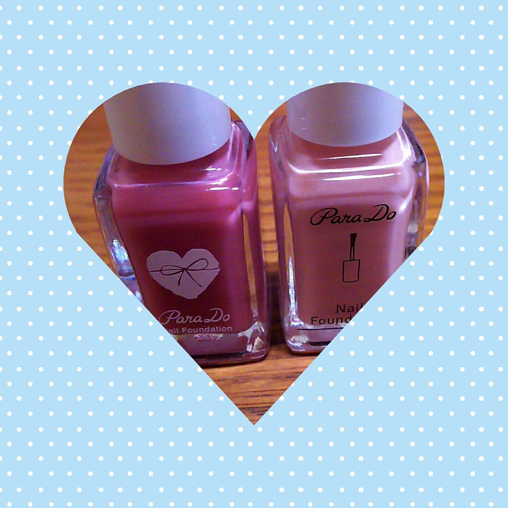 ネイルファンデーション/パラドゥ/マニキュアを使ったクチコミ（1枚目）