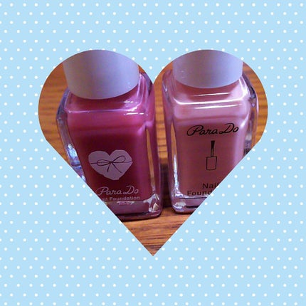 ネイルファンデーション/パラドゥ/マニキュアを使ったクチコミ(1枚目)