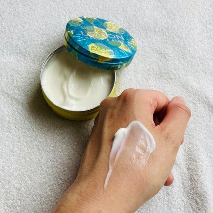 スチームクリーム ハッカ&アロエ レモン/STEAMCREAM/ボディクリームを使ったクチコミ(4枚目)