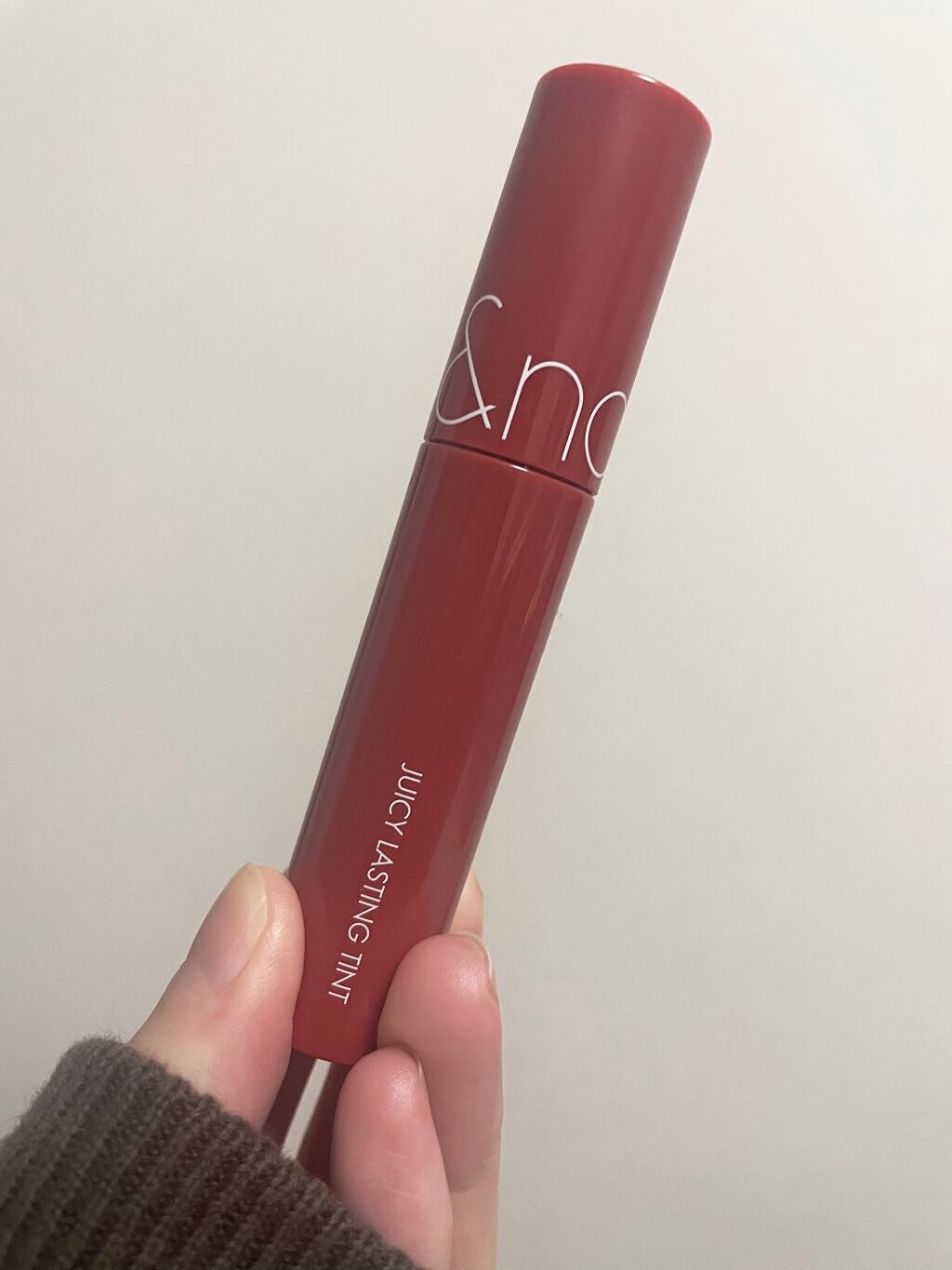 ジューシーラスティングティント/rom&nd/リップティントを使ったクチコミ(1枚目)