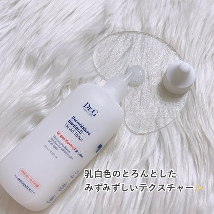 ザモイスチャーバリアDリキッドトナー/Dr.G/化粧水を使ったクチコミ(3枚目)