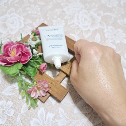 ダルバ ウォータフル エッセンス サンクリーム/ダルバ/日焼け止めクリームを使ったクチコミ(4枚目)