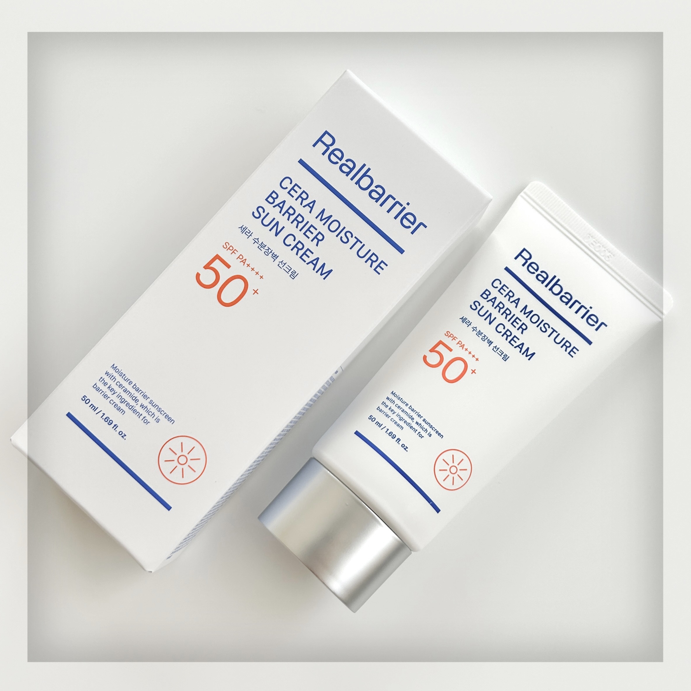 セラ水分バリア日焼け止め/Real Barrier/日焼け止めクリームを使ったクチコミ（1枚目）