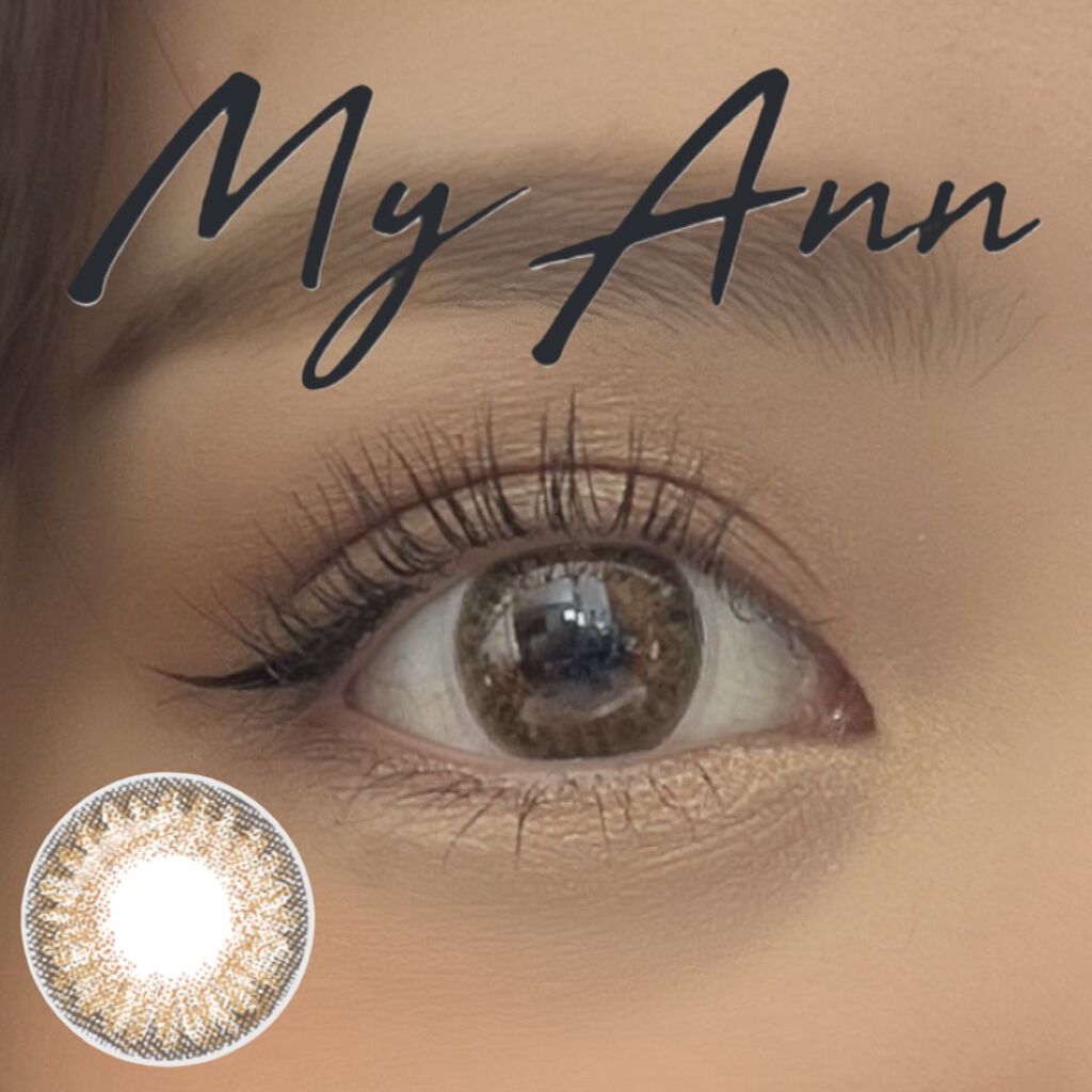 MyAnn/LensVery/カラーコンタクトレンズを使ったクチコミ（1枚目）