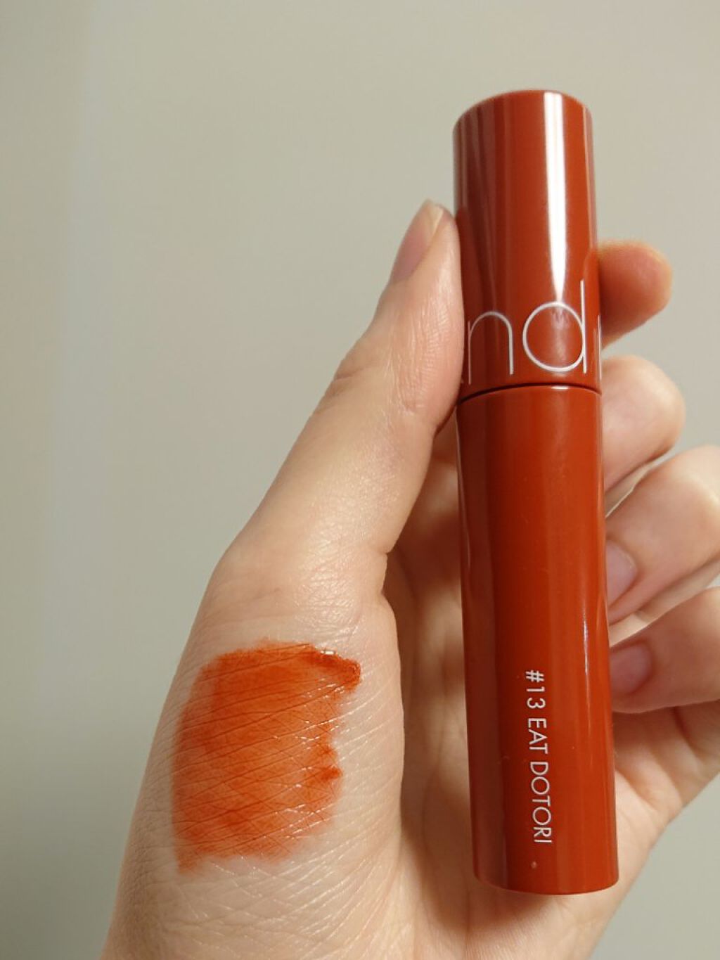 ジューシーラスティングティント/rom&nd/リップティントを使ったクチコミ（1枚目）