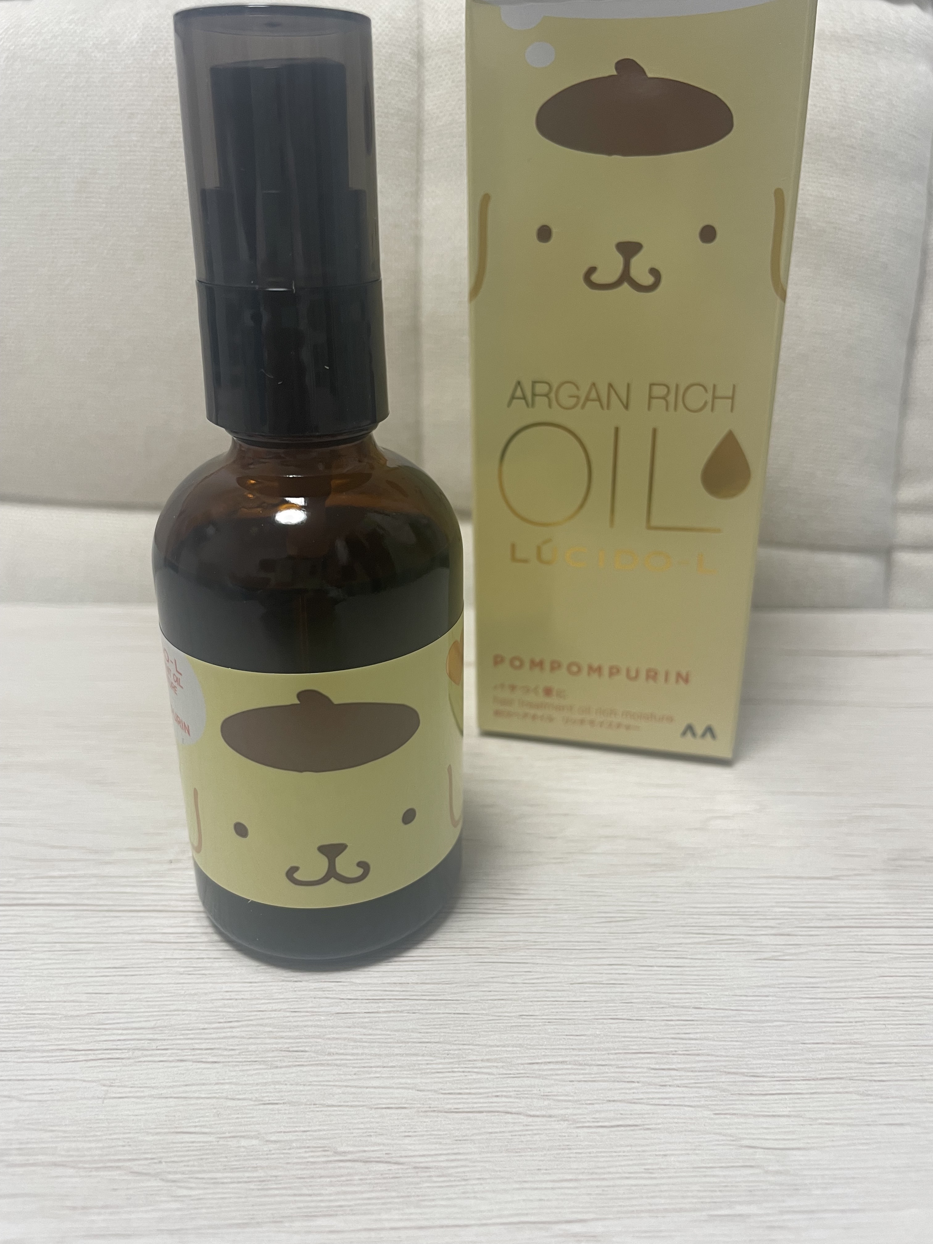 オイルトリートメント #EXヘアオイル リッチモイスチャー サンリオスペシャルデザイン（60ml）/ルシードエル/ヘアオイルを使ったクチコミ（1枚目）