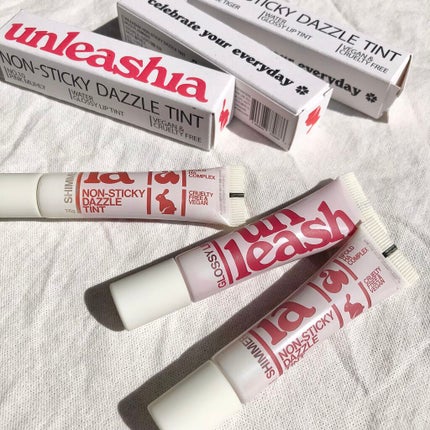ノンスティッキーダズルティント/unleashia/リップティントを使ったクチコミ(8枚目)
