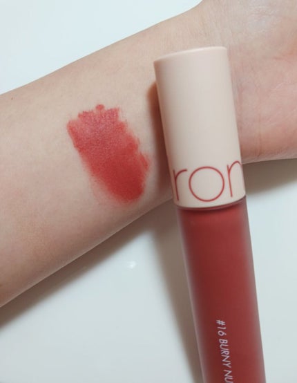 ゼロベルベットティント/rom&nd/リップティントを使ったクチコミ(2枚目)