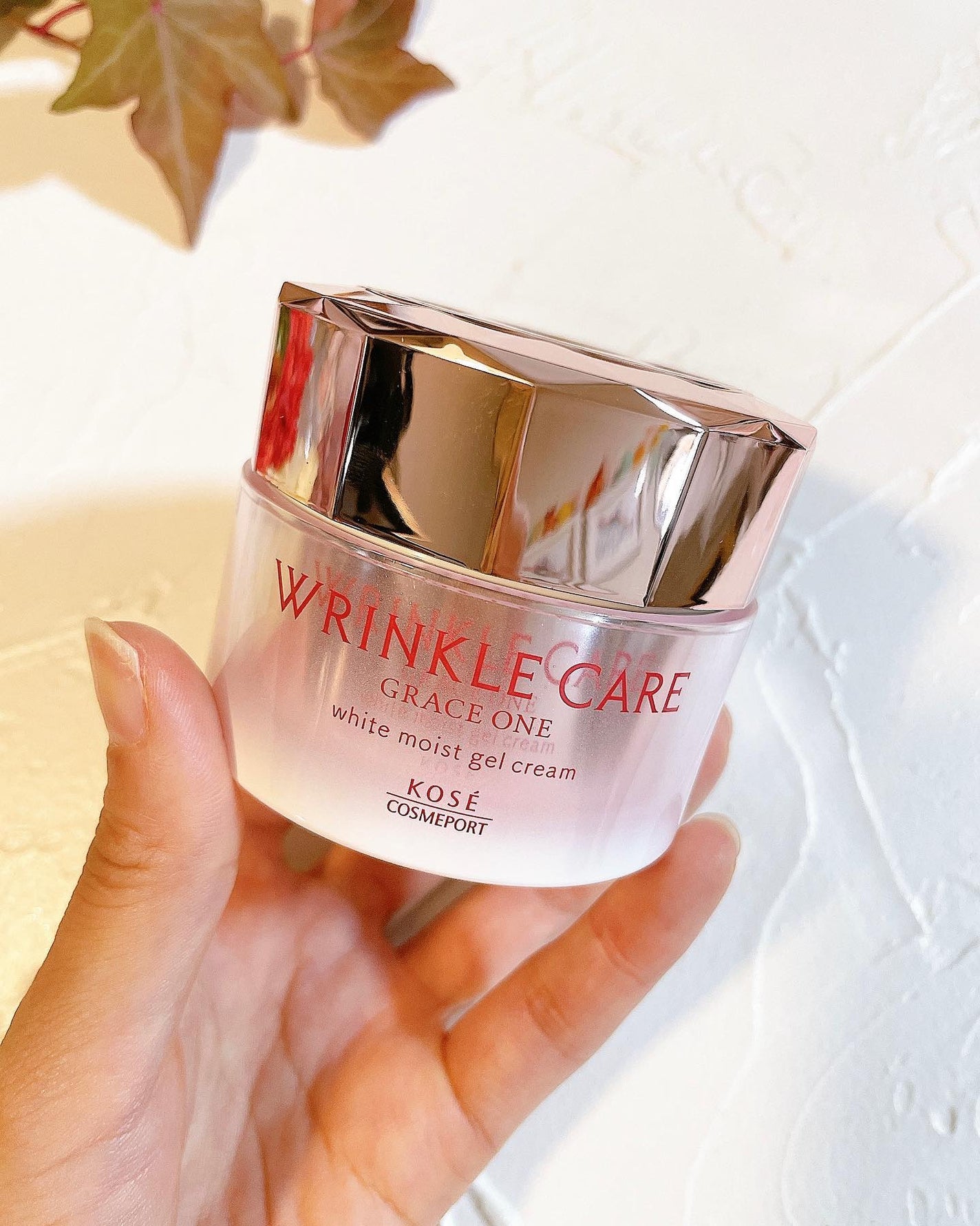 リンクルケア ホワイト モイストジェルクリーム/グレイスワン/オールインワン化粧品を使ったクチコミ(3枚目)