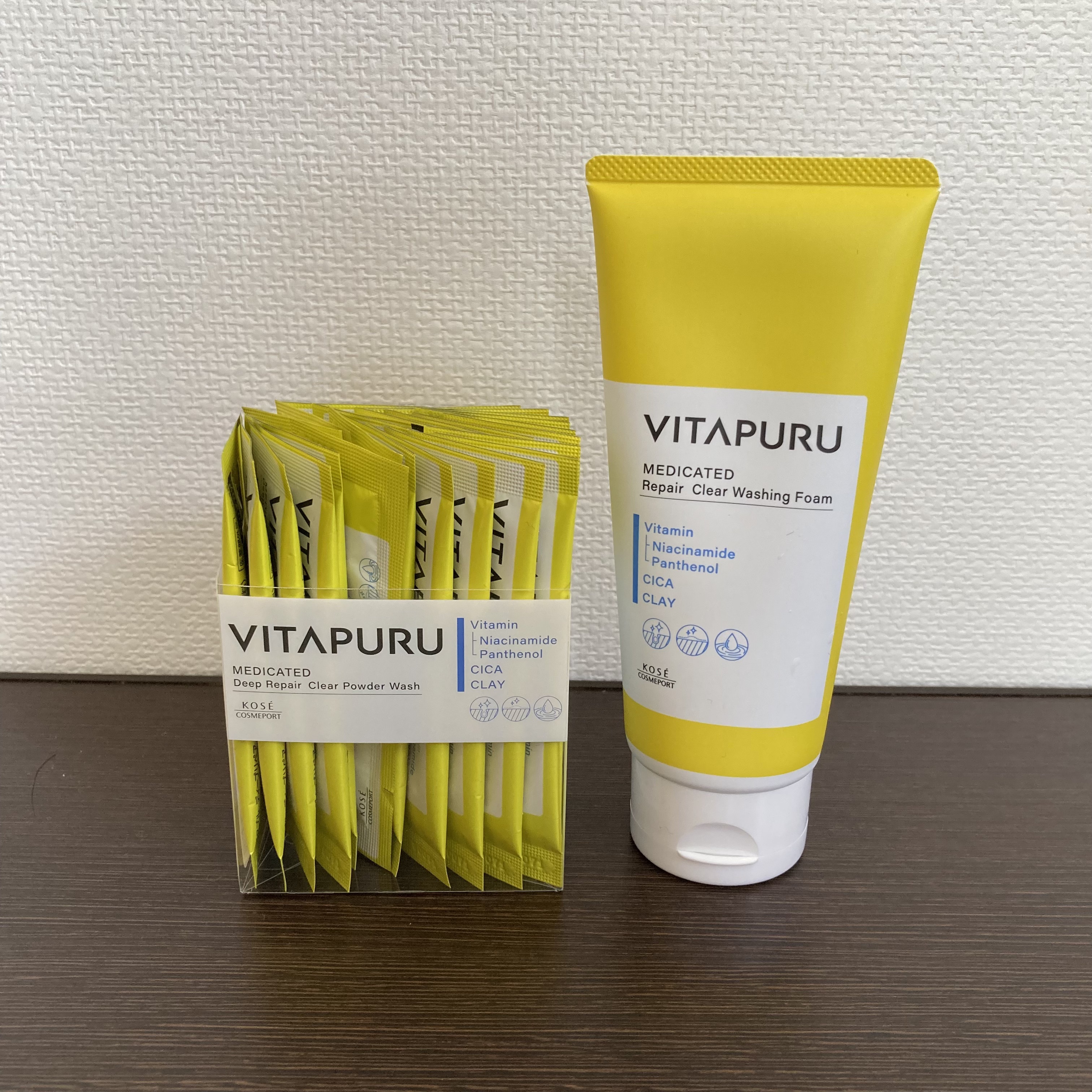 ビタプル ディープリペア クリアパウダーウォッシュ/VITAPURU/洗顔パウダーを使ったクチコミ（1枚目）