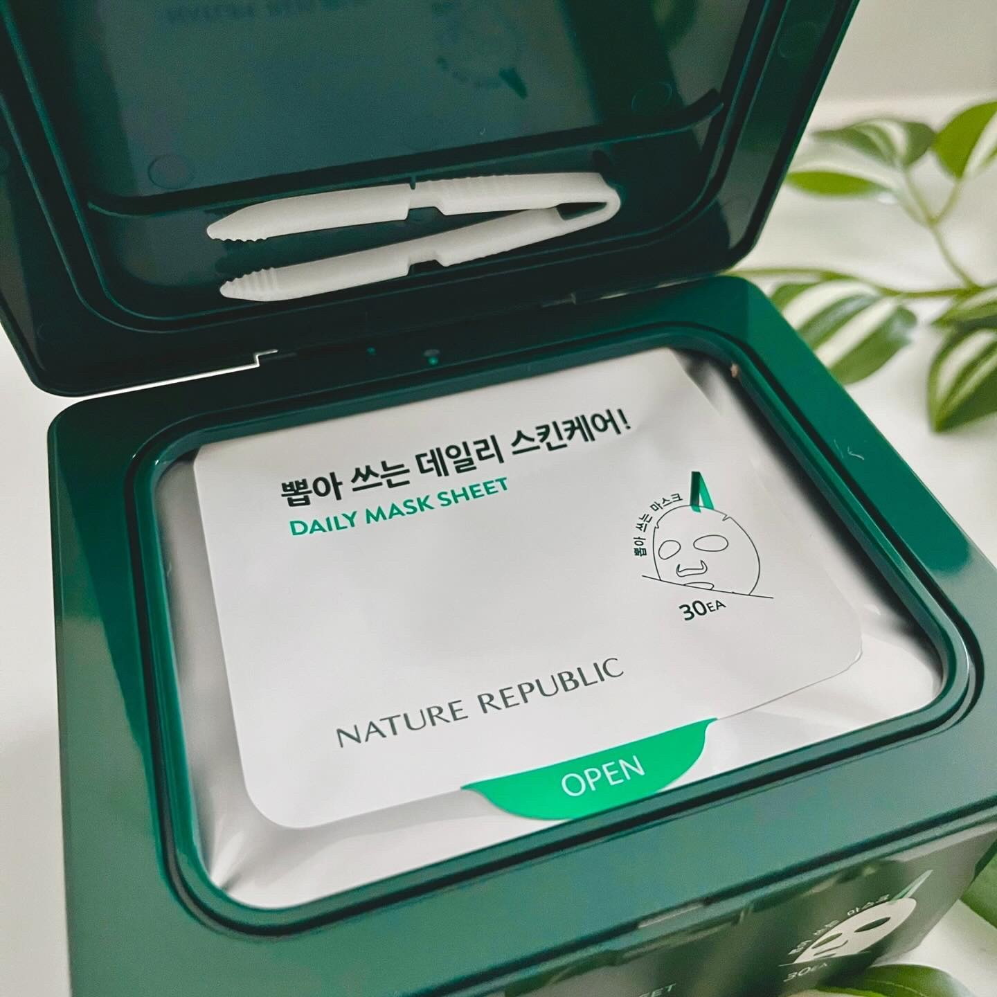 グリーンダーマCICA デイリーシートマスク/ネイチャーリパブリック/シートマスク・パックを使ったクチコミ（3枚目）