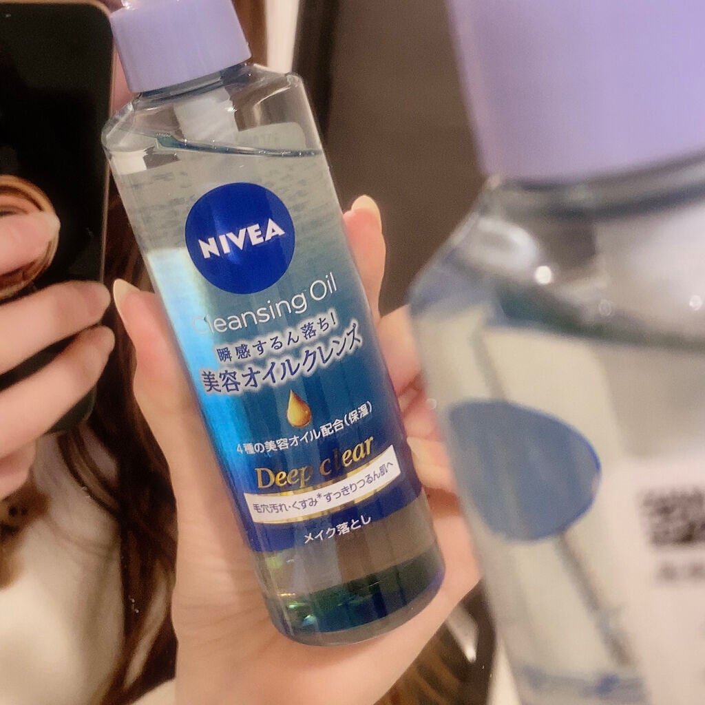 ニベア クレンジングオイル ディープクリア/ニベア/オイルクレンジングを使ったクチコミ(3枚目)