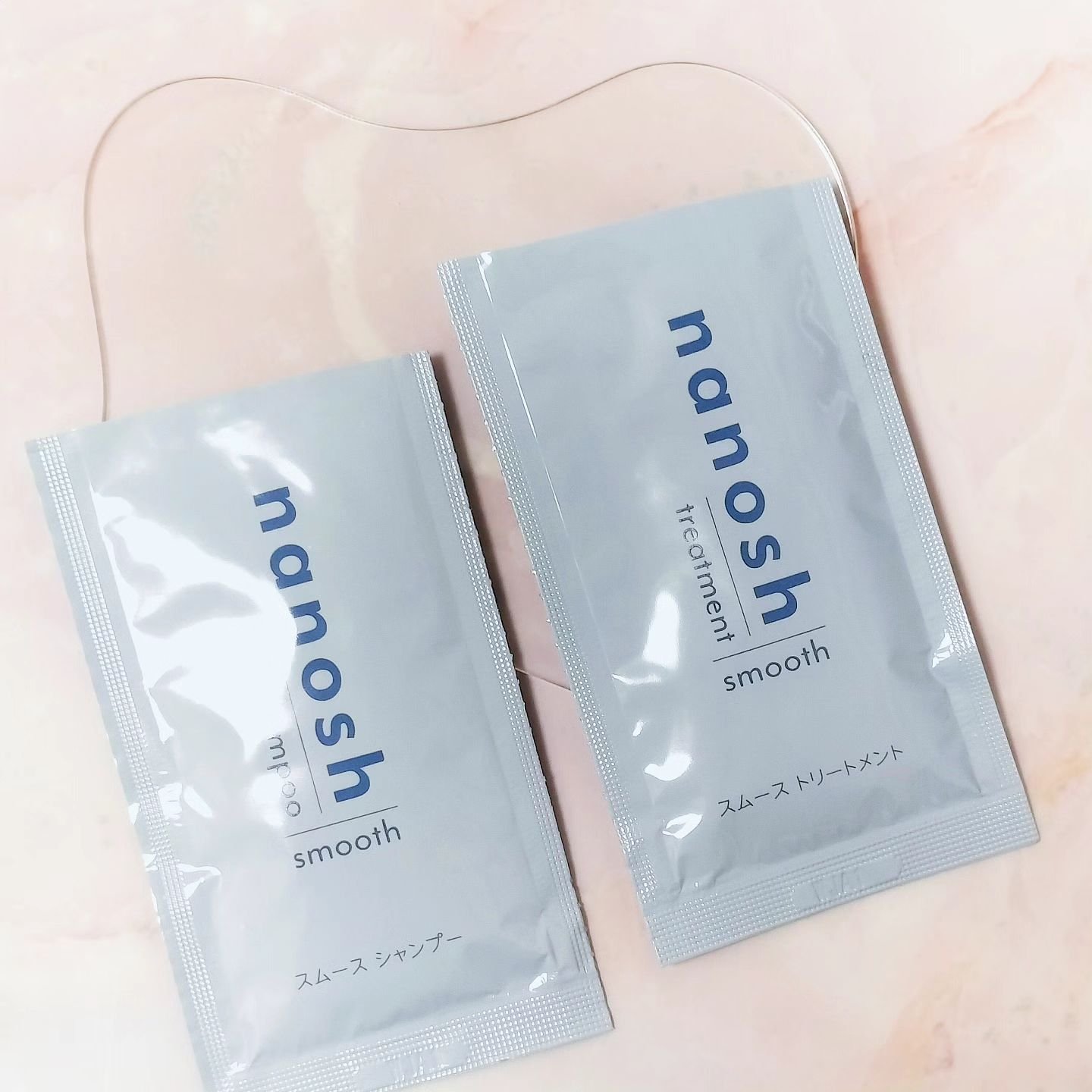 ナノバブル シャンプー＆トリートメント スムース/nanosh/市販シャンプーを使ったクチコミ（1枚目）