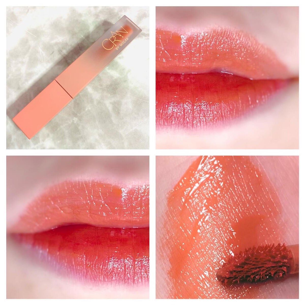 BLOOM JELLY TINT /CRAN BY MOLAK /口紅を使ったクチコミ(7枚目)
