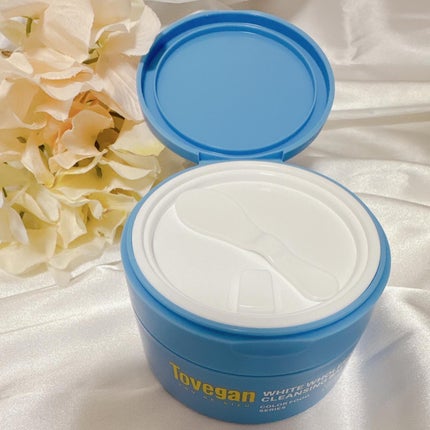 カラーフードシリーズホワイトホールサムクレンジングバーム/Tovegan/クレンジングバームを使ったクチコミ(2枚目)