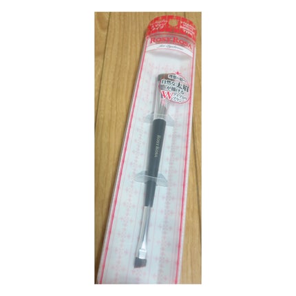 ダブルエンドアイブロウブラシ スマッジタイプ/ロージーローザ/メイクブラシを使ったクチコミ(5枚目)