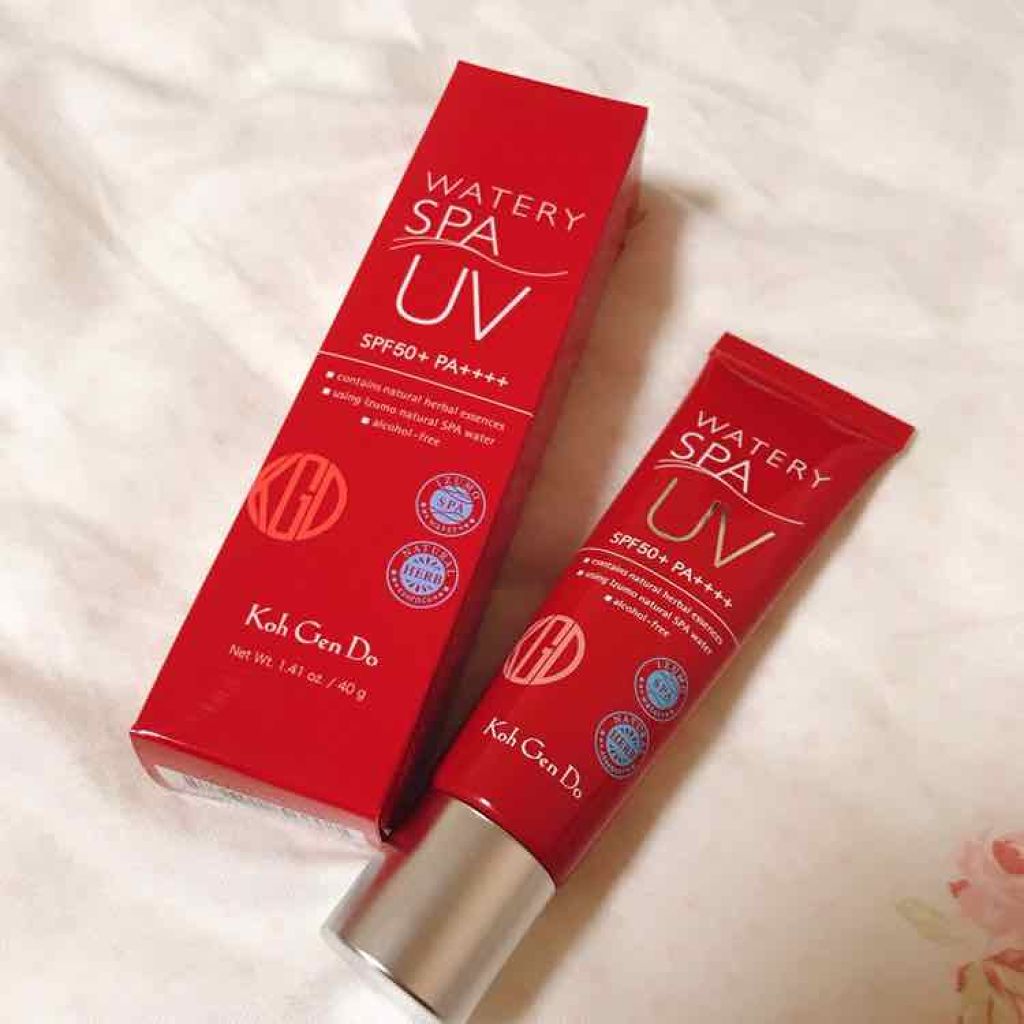 ウォータリーUVジェル(旧)/Koh Gen Do/日焼け止め・UVケアを使ったクチコミ（1枚目）