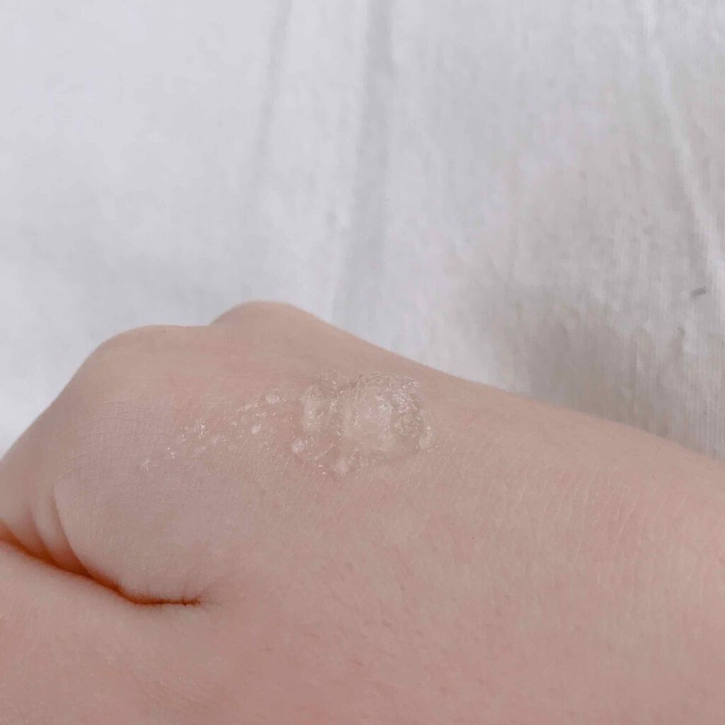 マンナンジェリーハイドロウォッシュ/PLUEST/洗顔料を使ったクチコミ（3枚目）