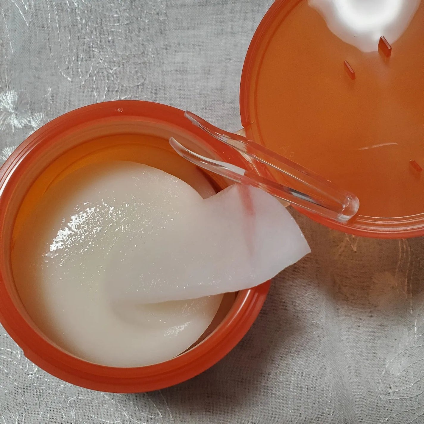 カロテンIPMP(TM) ブレミッシュカーミングセラムパッド/APRILSKIN/トナーパッドを使ったクチコミ(2枚目)