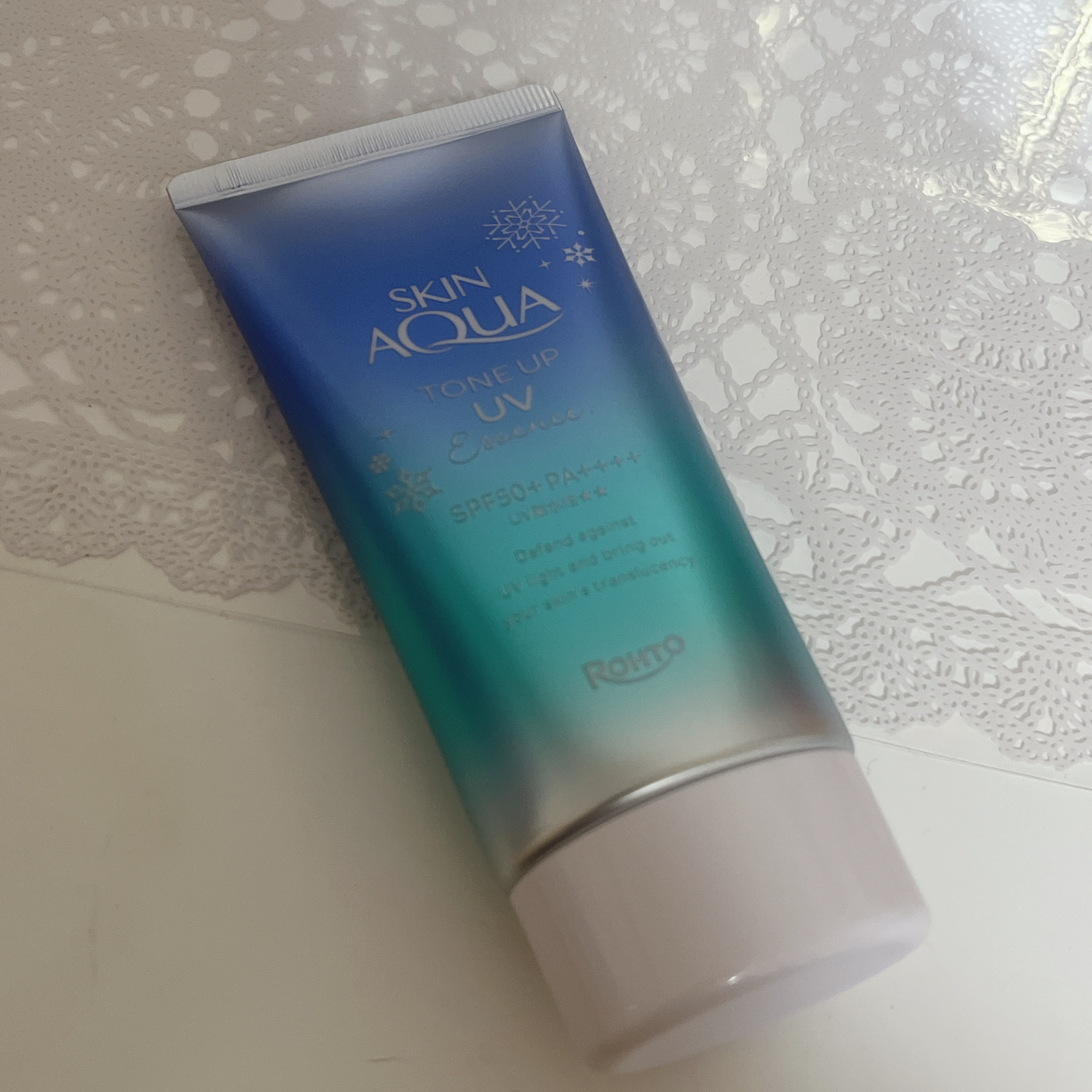 スキンアクア トーンアップUVエッセンス/スキンアクア/日焼け止めクリームを使ったクチコミ（1枚目）