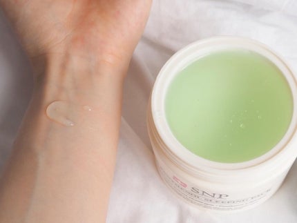 シカパンテノールスリーピングパック/SNP/フェイスクリームを使ったクチコミ(2枚目)