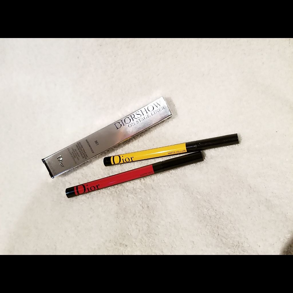 ディオールショウ オンステージ ライナー <ディオール アン ディアブル> ニュールック フォール 2018 (限定色)/Dior/リキッドアイライナーを使ったクチコミ(1枚目)