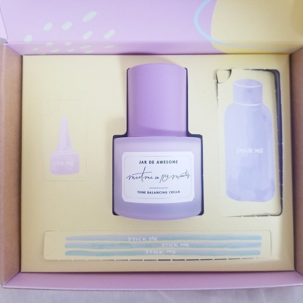 TONE BALANCING CREAM/JAR DE AWESOME/化粧下地を使ったクチコミ（2枚目）