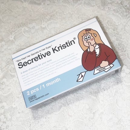 Secretive Kristen/Hapa kristin/カラーコンタクトレンズを使ったクチコミ(2枚目)